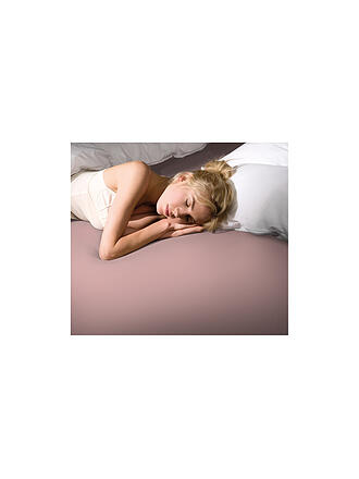 FORMESSE | Drap-housse en jersey "Bella Donna" 140/200 cm - 160/220 cm vieux rose