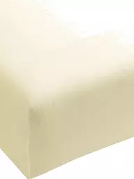FORMESSE | Drap-housse en jersey "Bella Donna" 140/200 cm – 160/220 cm (écru) | Beige