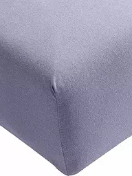 FORMESSE | Jersey-Spannleintuch "Bella Donna"  90/190 cm - 100/220cm (Perlgrau) | Bleu