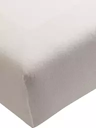 FORMESSE | Jersey-Spannleintuch "Bella Donna"  90/190 cm - 100/220cm (Perlgrau) | Gris
