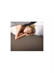 FORMESSE | Drap-housse en jersey BELLA DONNA 120/200 cm - 130/220 cm Vert pastel | Marron