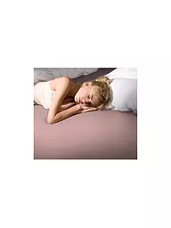FORMESSE | Jersey-Spannleintuch "Bella Donna" 140/200 cm - 260/220 cm (Hellgrau) | Rose