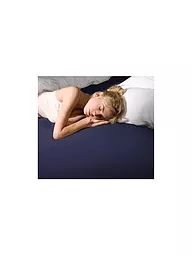 FORMESSE | Jersey-Spannleintuch "Bella Donna" 140/200 cm - 260/220 cm (Hellgrau) | Bleu foncé