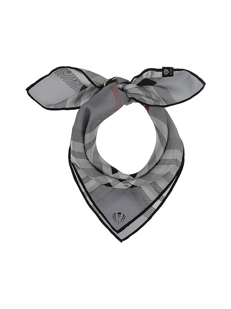 Fraas Foulard en soie gris