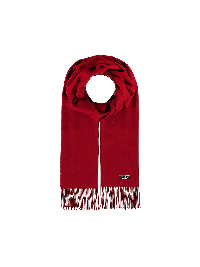 FRAAS | Nom du produit: Écharpe
Marque: FRAAS
Couleur: rouge foncé
Catégories: Mode,Femme

Matériel: Polyacrylique / Acrylique
Motif: Uni
Style: Casual
Détails: Franges | Rouge foncé