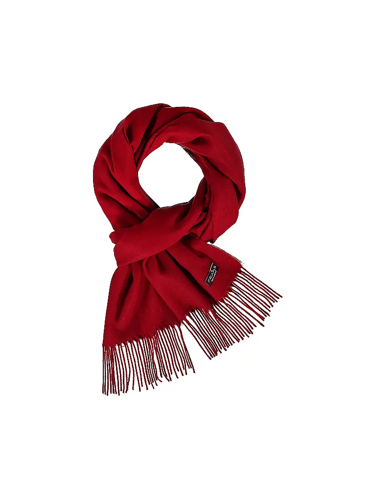 FRAAS | Nom du produit: Écharpe
Marque: FRAAS
Couleur: rouge foncé
Catégories: Mode,Femme

Matériel: Polyacrylique / Acrylique
Motif: Uni
Style: Casual
Détails: Franges | Rouge foncé