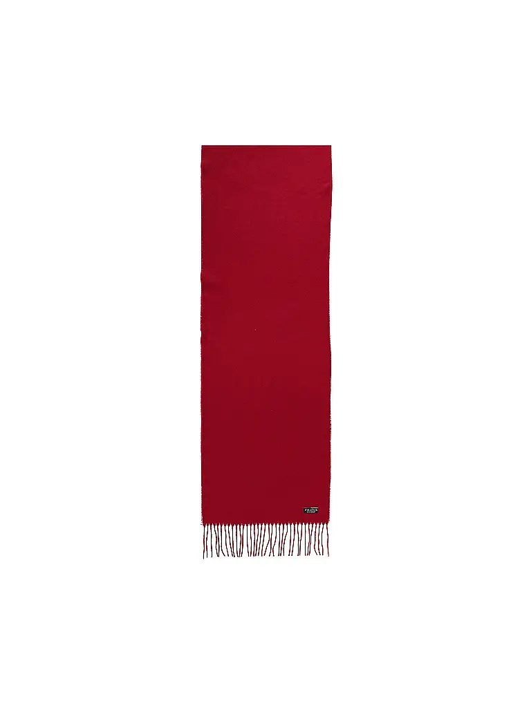 FRAAS | Nom du produit: Écharpe
Marque: FRAAS
Couleur: rouge foncé
Catégories: Mode,Femme

Matériel: Polyacrylique / Acrylique
Motif: Uni
Style: Casual
Détails: Franges | Rouge foncé