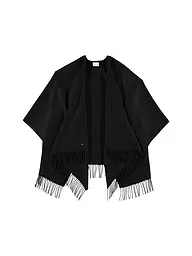 FRAAS | Poncho - Cape RUANA | Noir