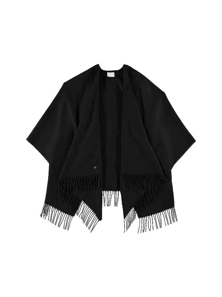FRAAS | Poncho - Cape RUANA | Noir