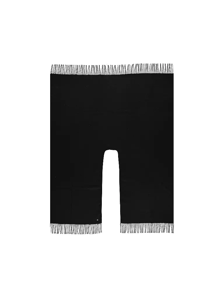 FRAAS | Poncho - Cape RUANA | Noir