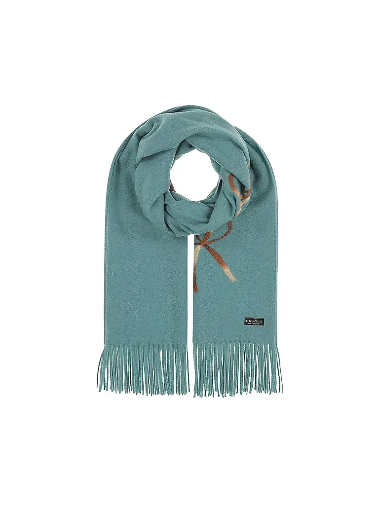 FRAAS | Produktname: Schal
Marke: FRAAS
Farbe: türkis
Kategorien: Mode,Damen

Material: Polyester / Polyamid,Viskose
Stil: Casual
Details: Fransen | Turquoise