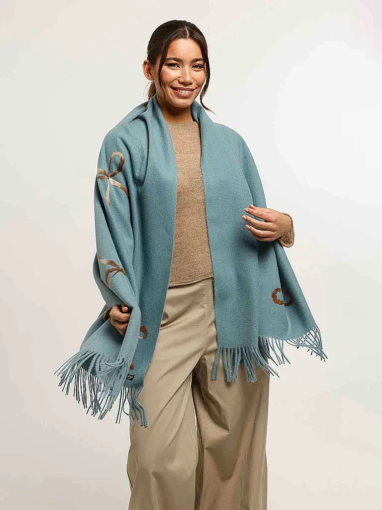 FRAAS | Produktname: Schal
Marke: FRAAS
Farbe: türkis
Kategorien: Mode,Damen

Material: Polyester / Polyamid,Viskose
Stil: Casual
Details: Fransen | Turquoise