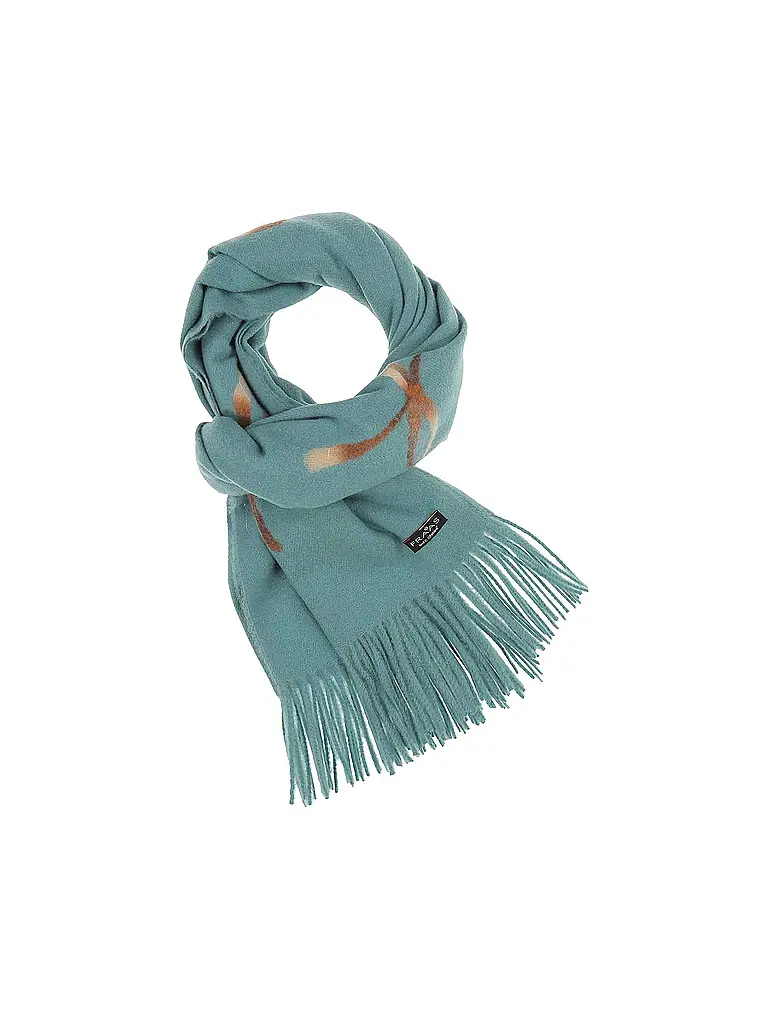FRAAS | Produktname: Schal
Marke: FRAAS
Farbe: türkis
Kategorien: Mode,Damen
Material: Polyester / Polyamid,Viskose
Stil: Casual
Details: Fransen |