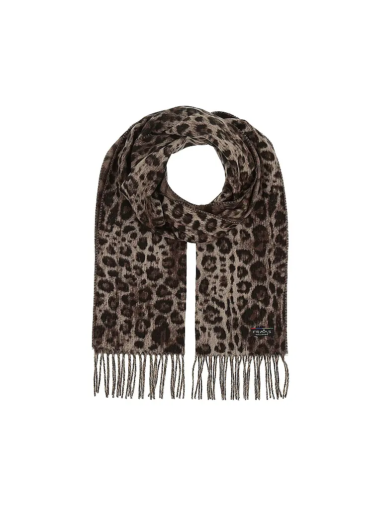 FRAAS | Schal

Marque : FRAAS
Couleur : marron
Catégories : Mode,Femme

Matière : Polyacrylique / Acrylique
Motif : Animal, All Over
Style : Casual
Détails : Franges | Marron