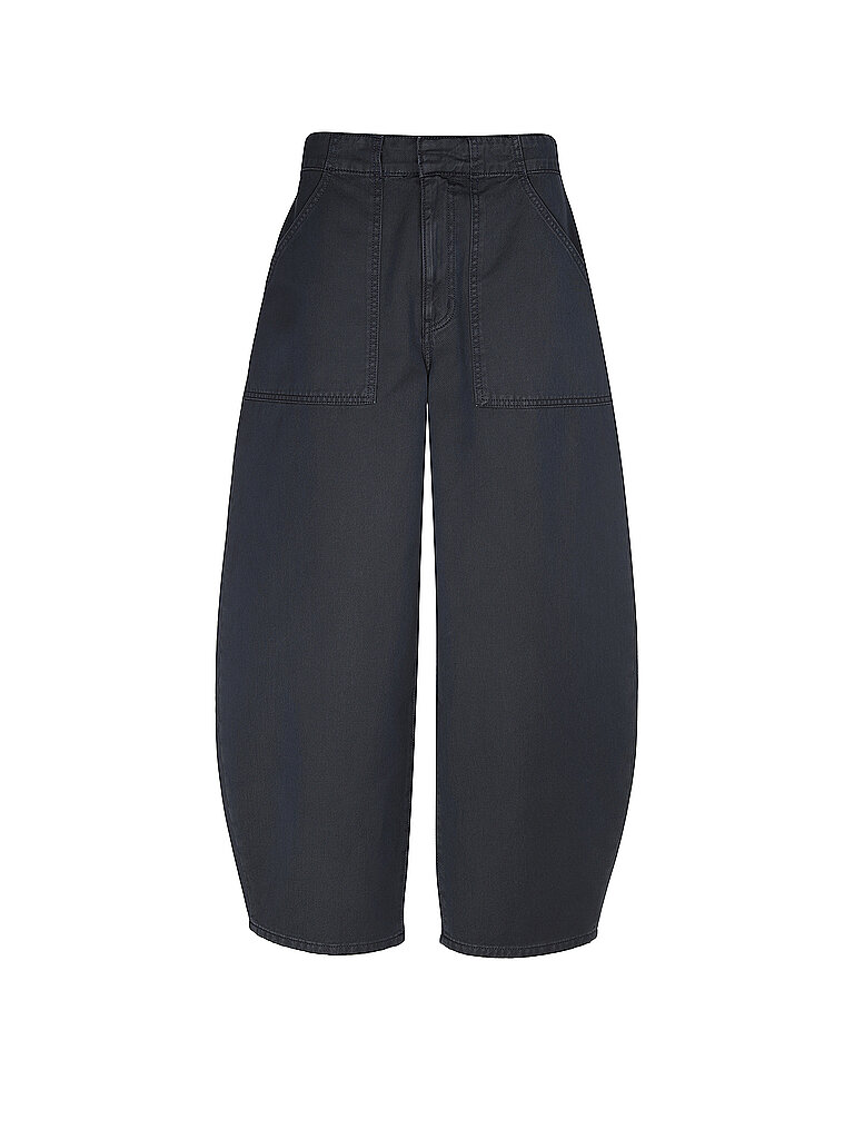 Jeans évasé THE BARREL bleu marine 26