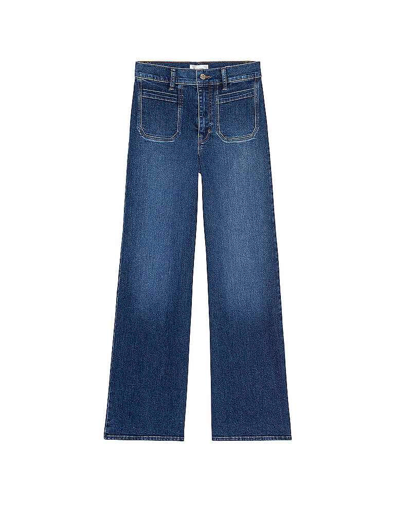 Jeans Wide Leg LE SLIM PALAZZO bleu marine 29
