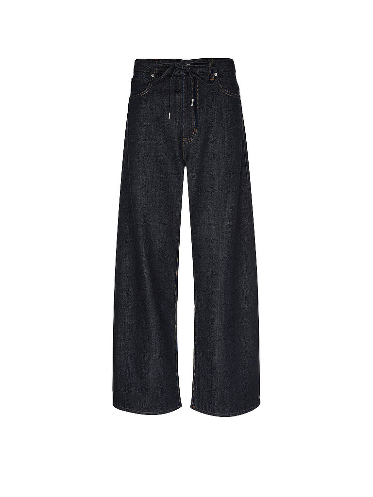 Jeans Balloon Fit THE OFF DUTY DRAWSTRING BOW Rinse bleu marine 27