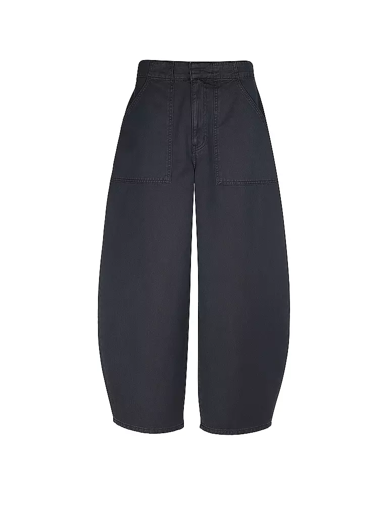 FRAME | Jeans évasé THE BARREL | dunkelblau