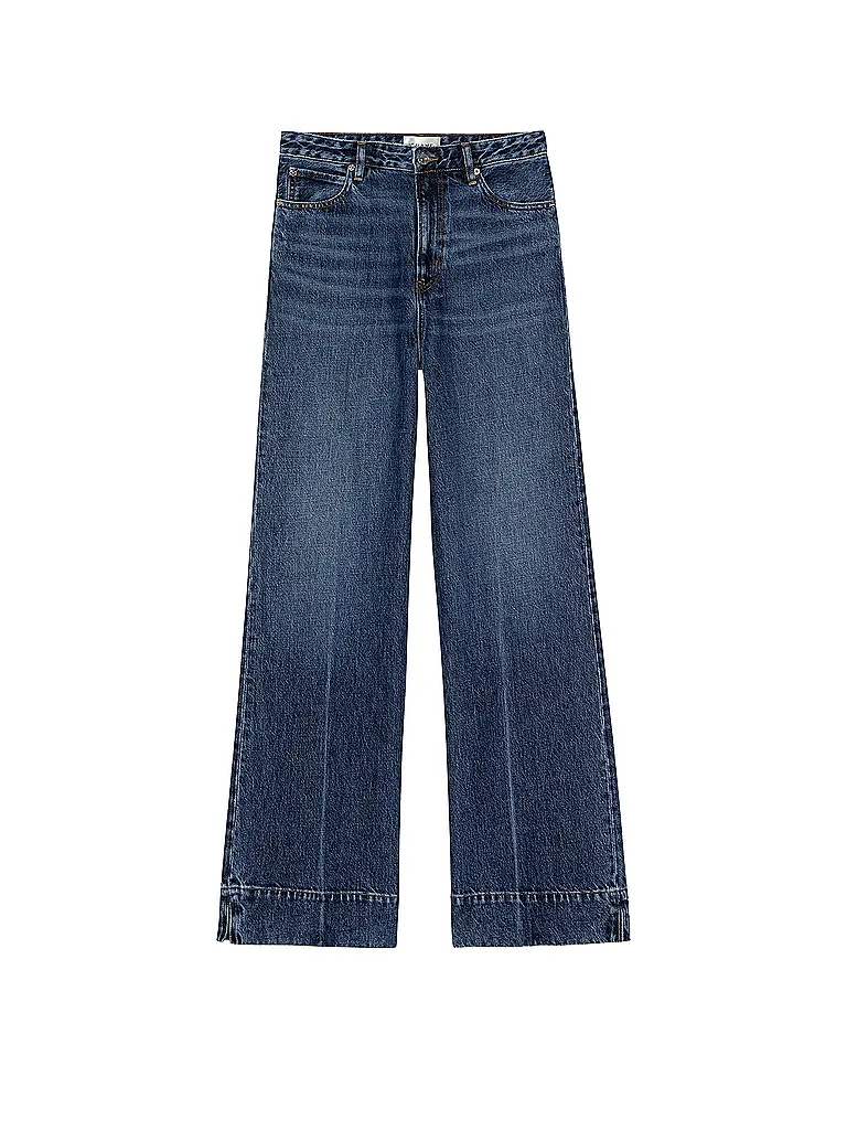 FRAME | Jeans Wide Leg THE SLICE FLARE | Bleu foncé