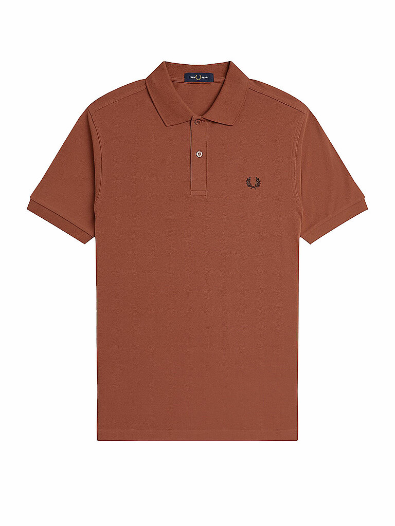 Poloshirt Coupe Slim cuivre M