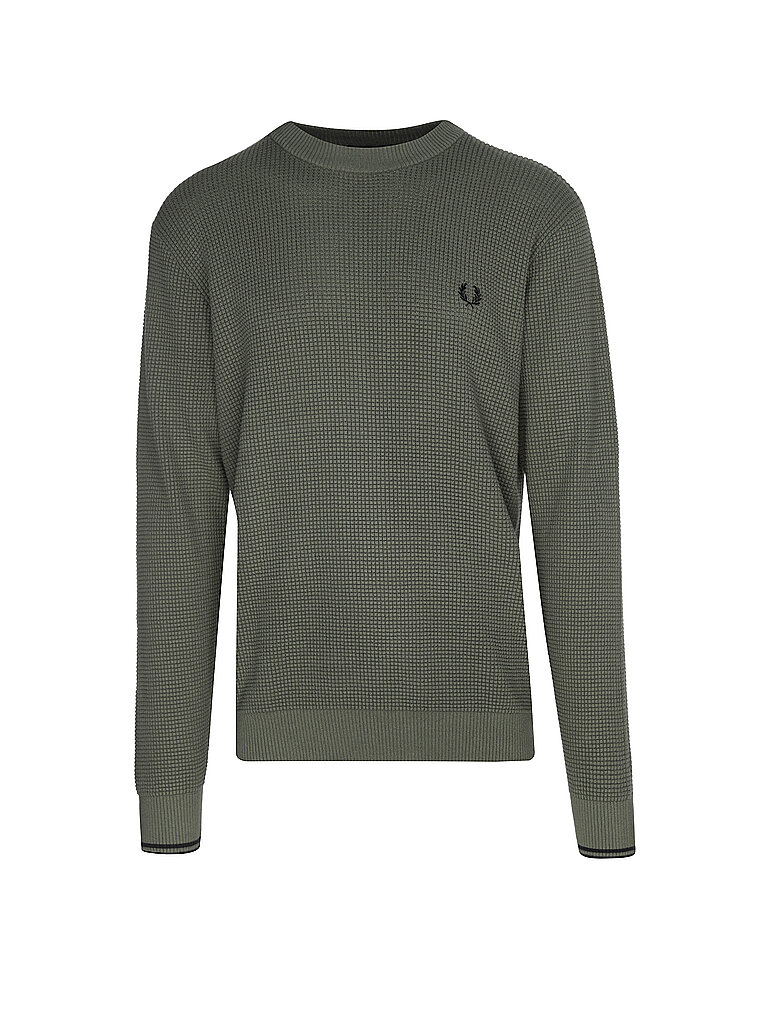 FRED PERRY Pull STITCH olive | L