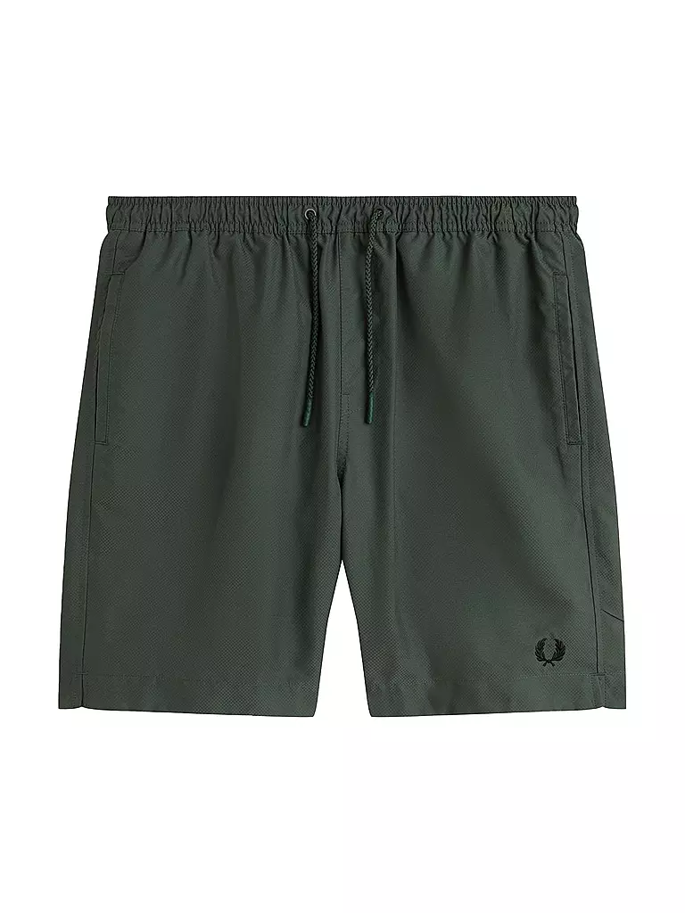 FRED PERRY | Badeshorts | Olive