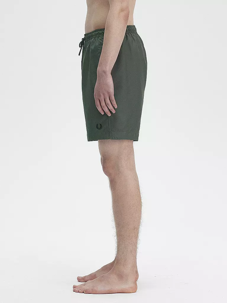 FRED PERRY | Badeshorts | Olive