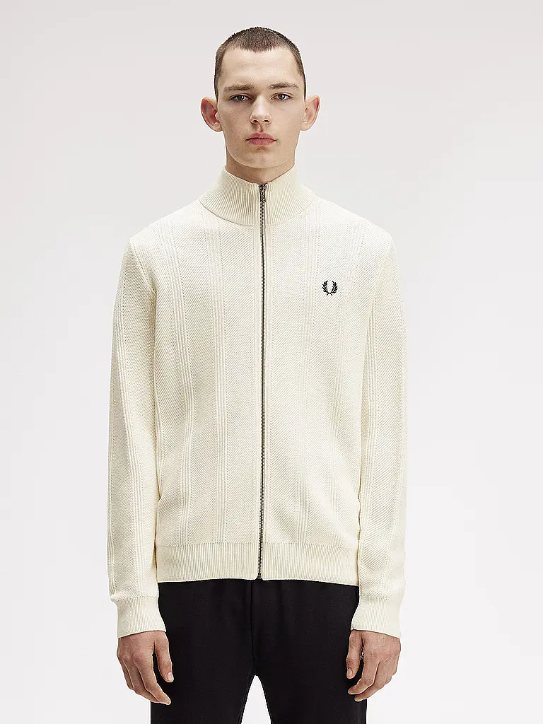 FRED PERRY | Cardigan en maille | 