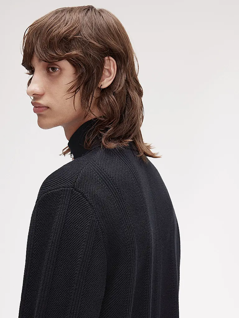 FRED PERRY | Gilet en tricot | schwarz