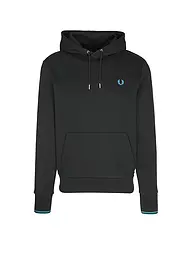 FRED PERRY | Kapuzenpullover - Hoodie | Vert foncé