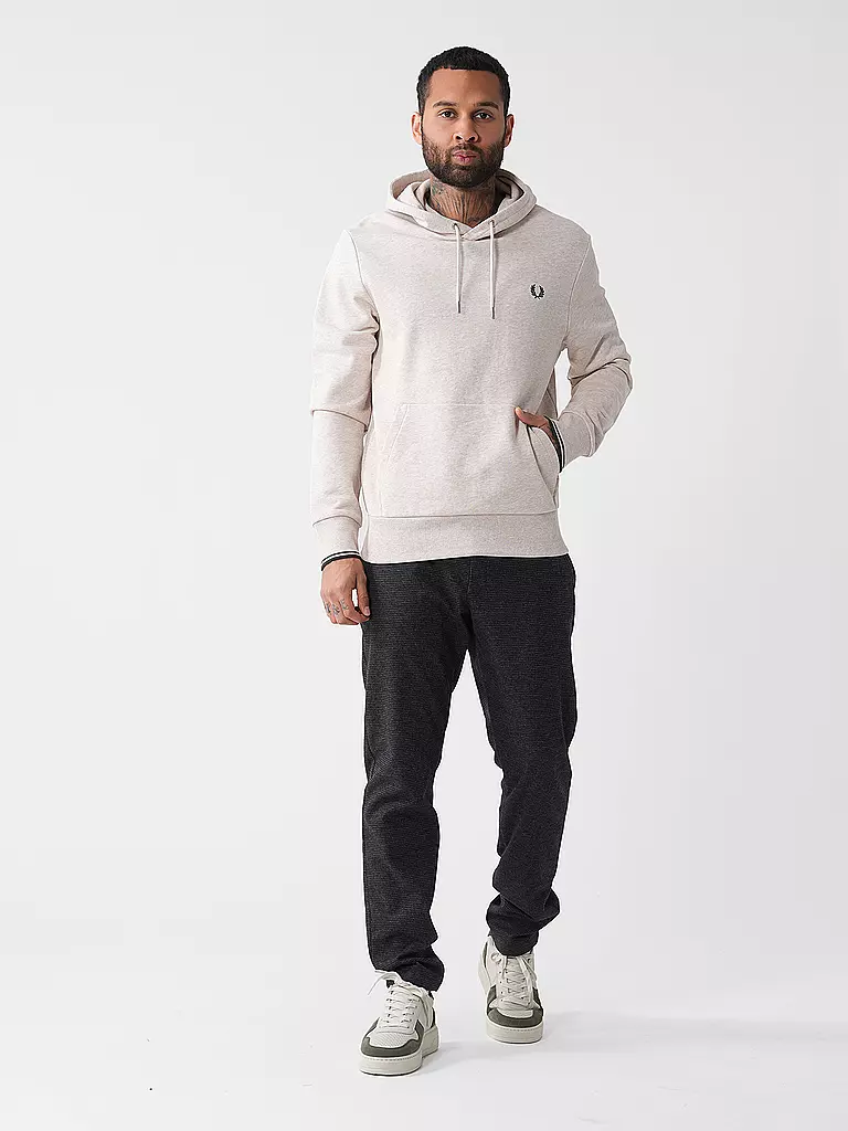 FRED PERRY | Kapuzenpullover - Hoodie | Crème