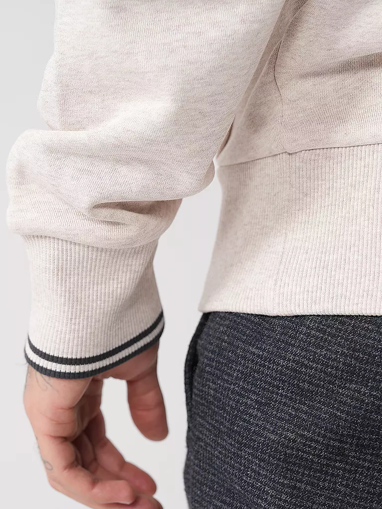 FRED PERRY | Kapuzenpullover - Hoodie | Crème