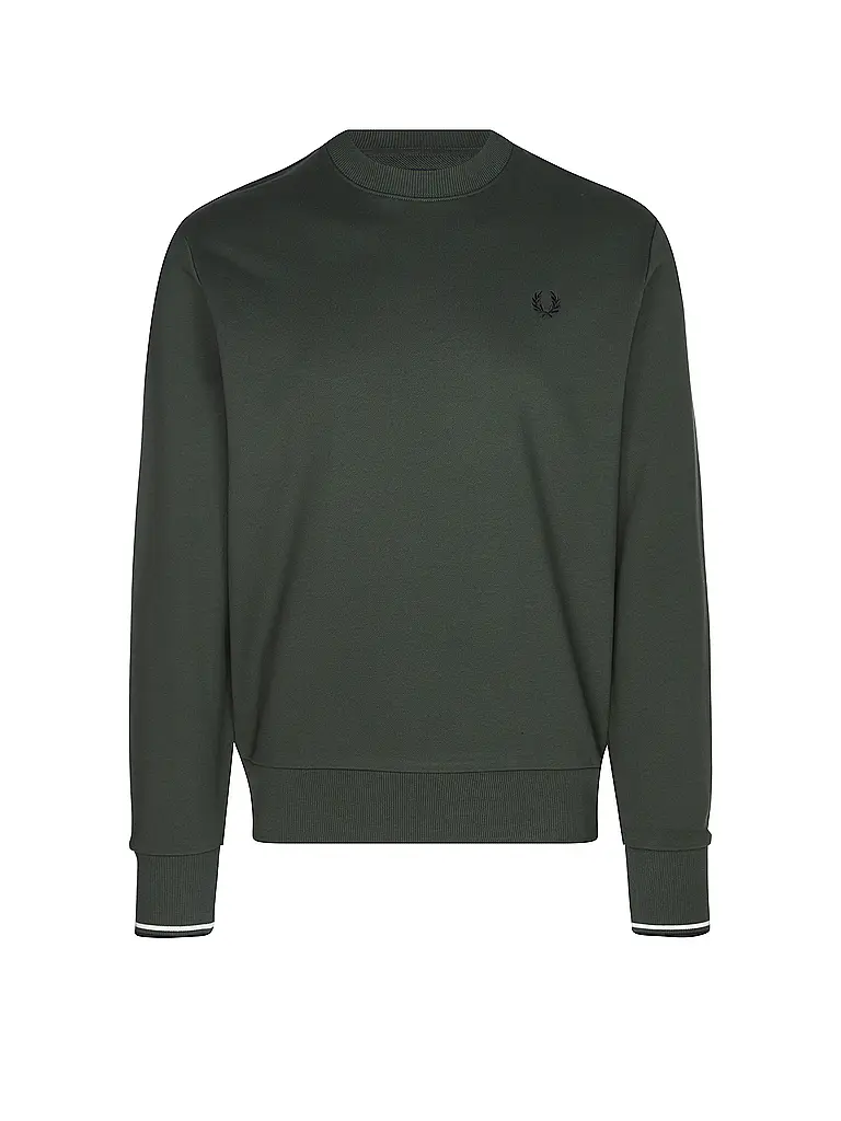 FRED PERRY | Nom du produit: Pull | Vert foncé