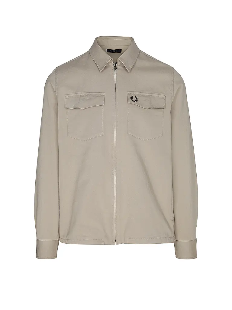 FRED PERRY | Overshirt | Beige