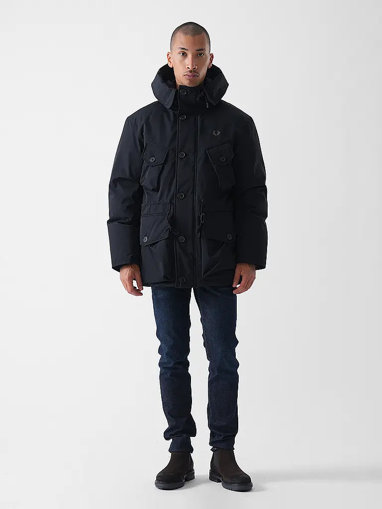 FRED PERRY | Parka | schwarz