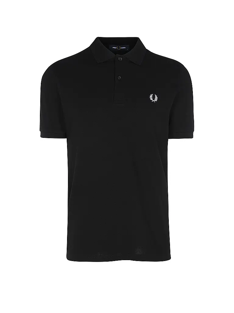 FRED PERRY | Polo Slim Fit | schwarz