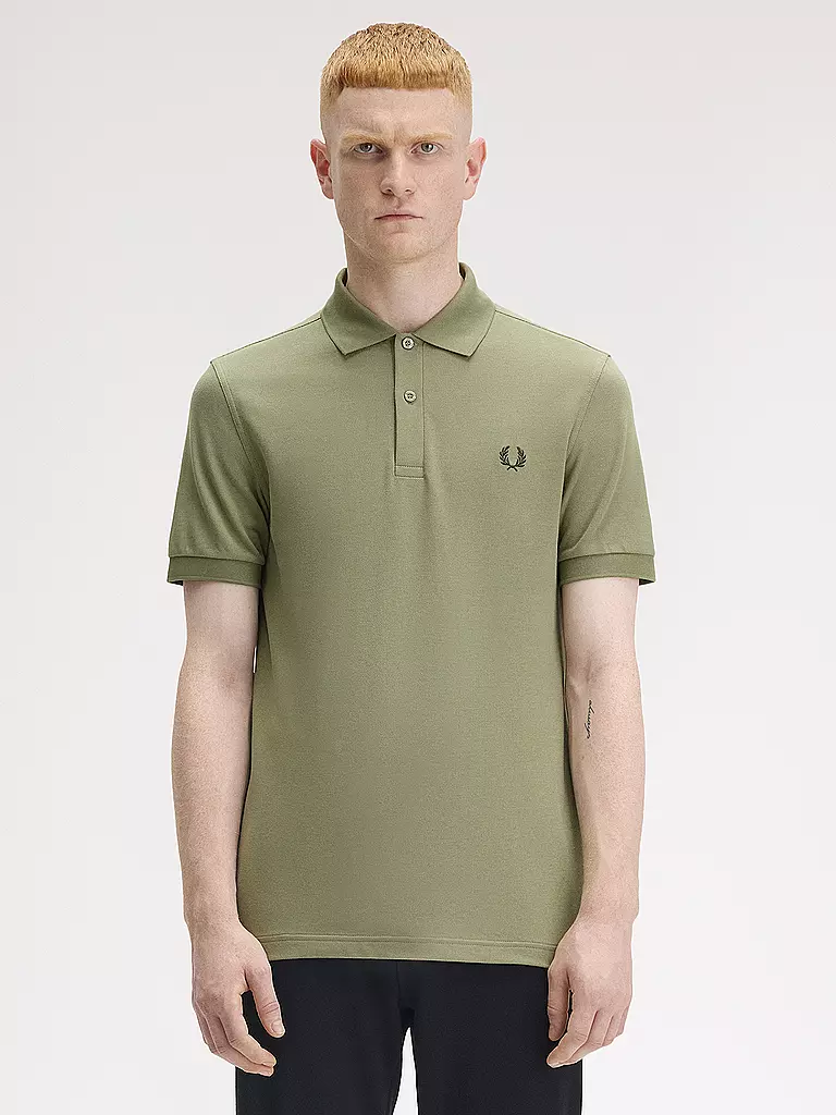 FRED PERRY | Polo Slim Fit | olive