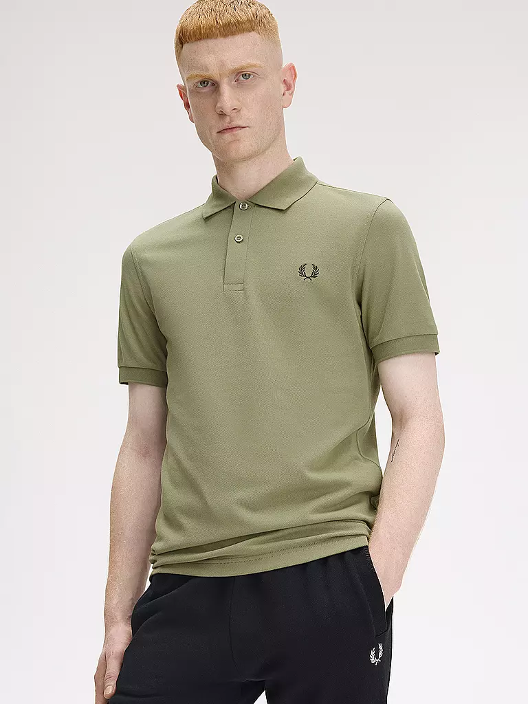 FRED PERRY | Polo Slim Fit | olive