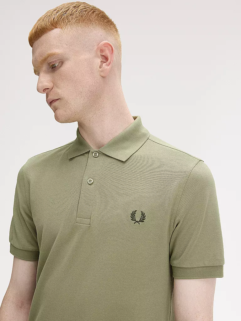 FRED PERRY | Polo Slim Fit | olive