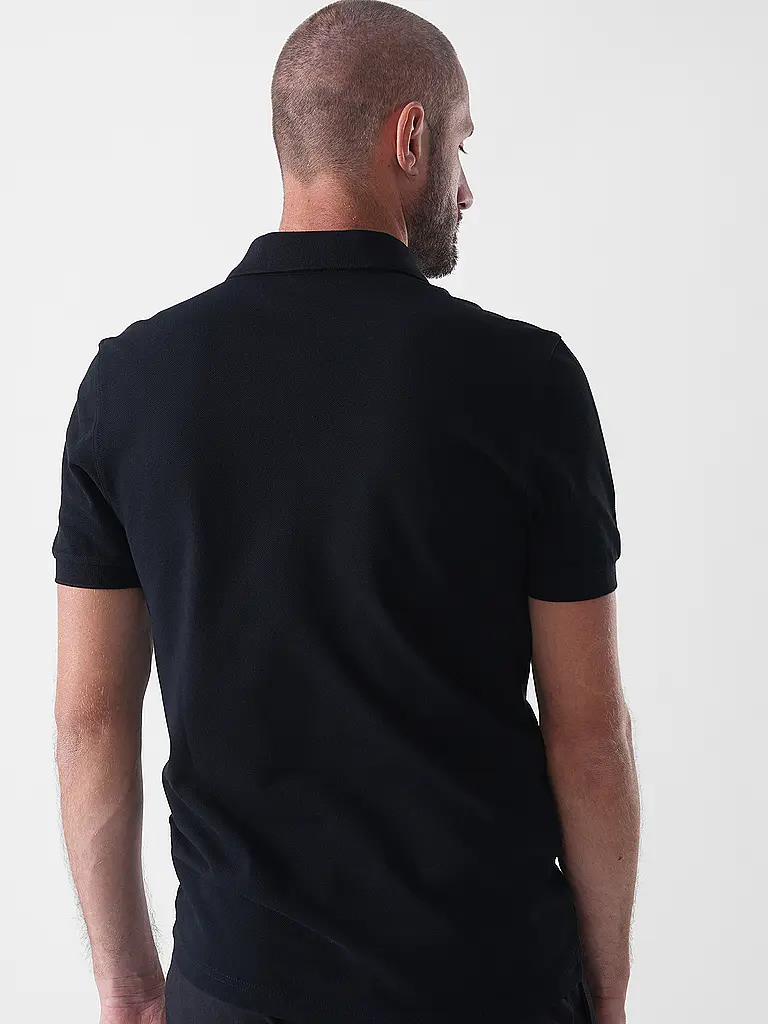 FRED PERRY | Polo Slim Fit | schwarz