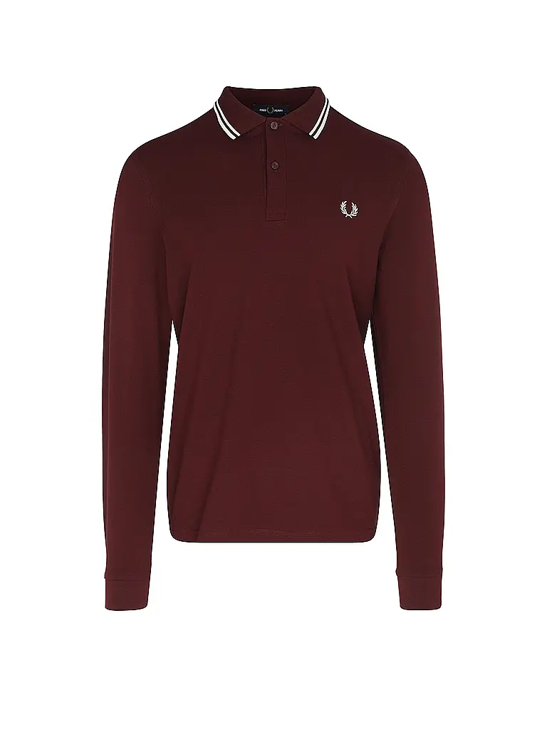 FRED PERRY | Polo | dunkelrot