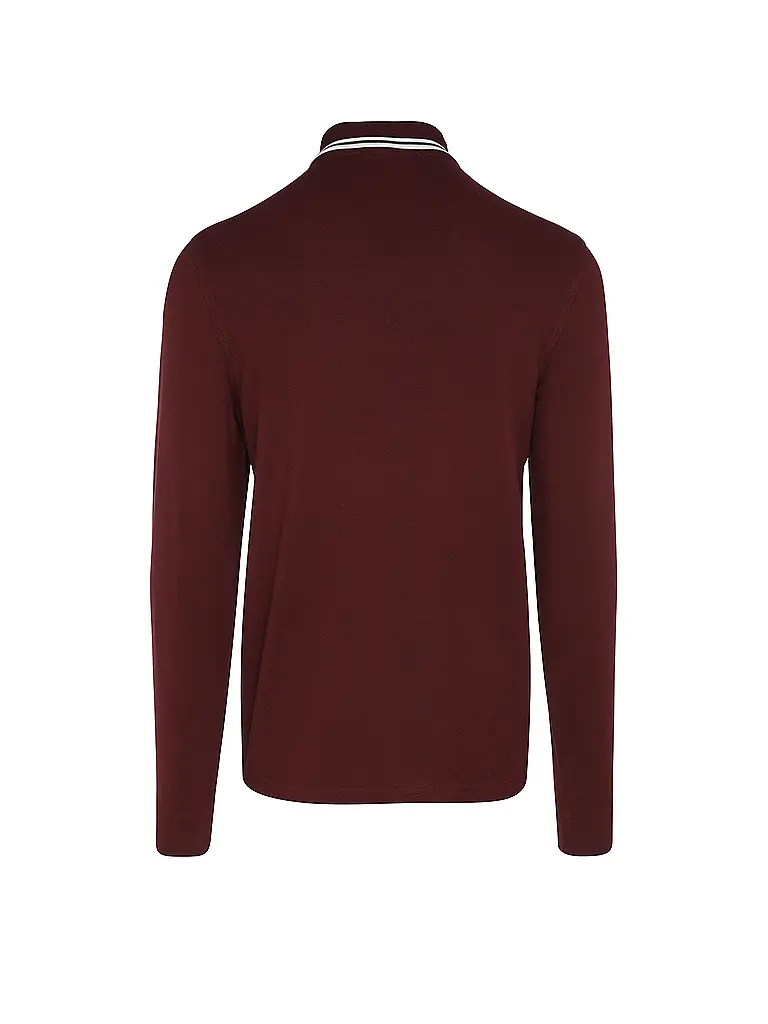 FRED PERRY | Polo | dunkelrot
