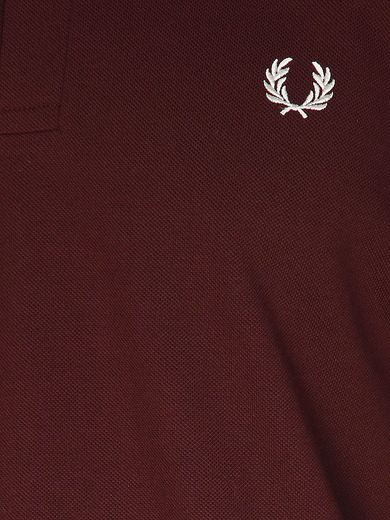 FRED PERRY | Polo | dunkelrot