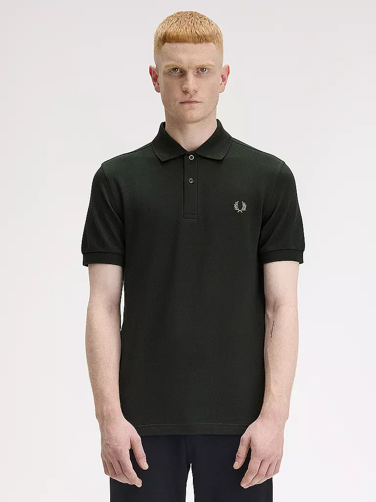 FRED PERRY | Poloshirt Coupe Slim | dunkelgrün