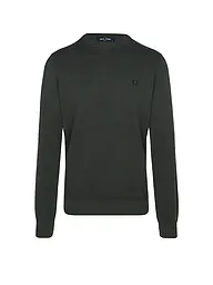FRED PERRY | Pullover  | Vert foncé