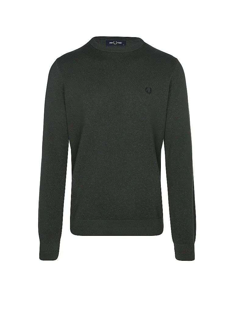 FRED PERRY | Pullover  | Vert foncé