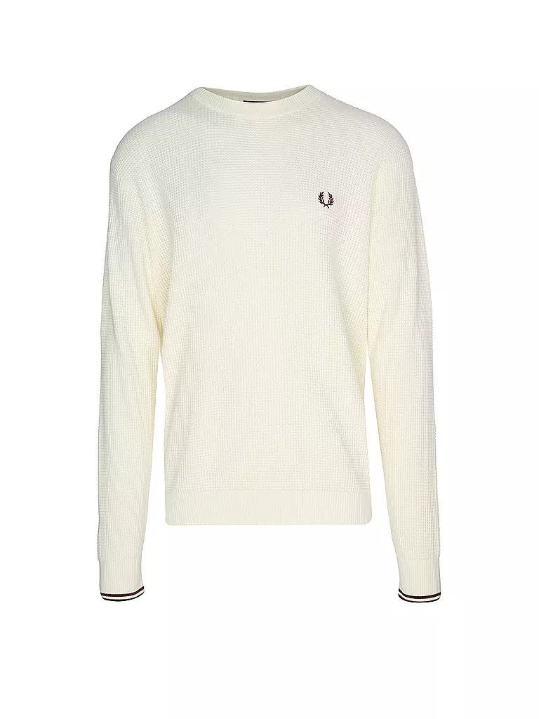 FRED PERRY | Pullover STITCH | Crème