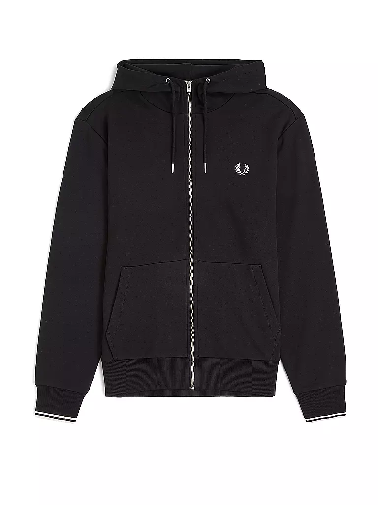 FRED PERRY | Sweat-shirt zippé | Noir