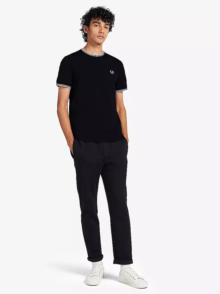 FRED PERRY | T-shirt | schwarz