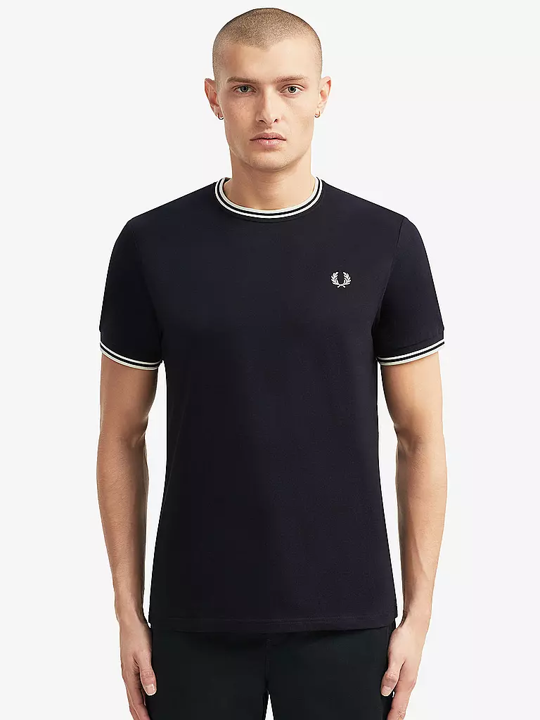FRED PERRY | T-shirt | blau